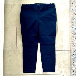 J Crew Winnie Pant, navy blue
